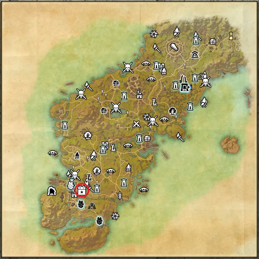 ESO Jester's Festival Pavilion Glenumbra Royal Revelry Daily Quest Location