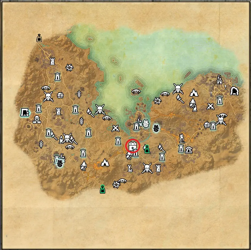 ESO Jester's Festival Pavilion Stonefalls A Noble Guest Daily Quest Location