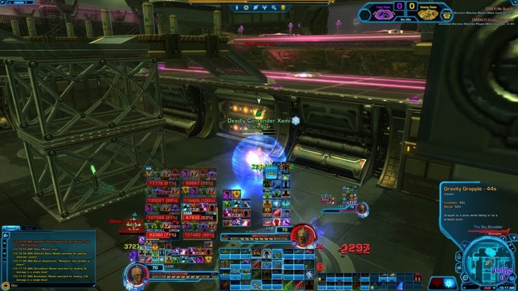 Vandin Huttball Grapple Ability in-use