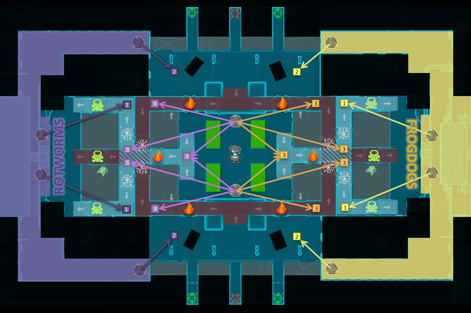 Vandin Huttball Map
