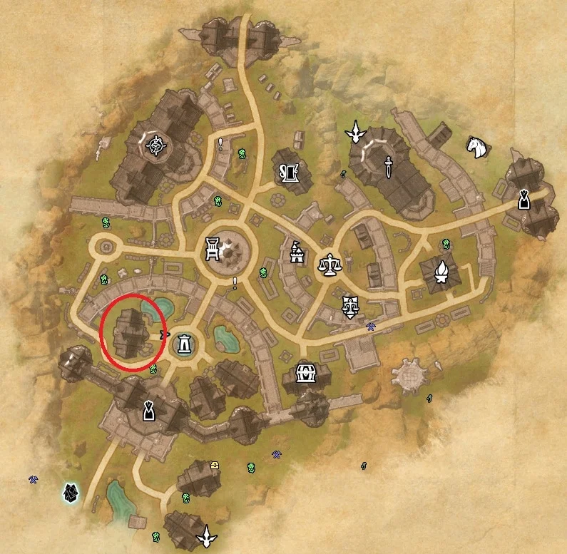 ESO Jester's Festival The Upper Crust Ayrenn Location Marbruk