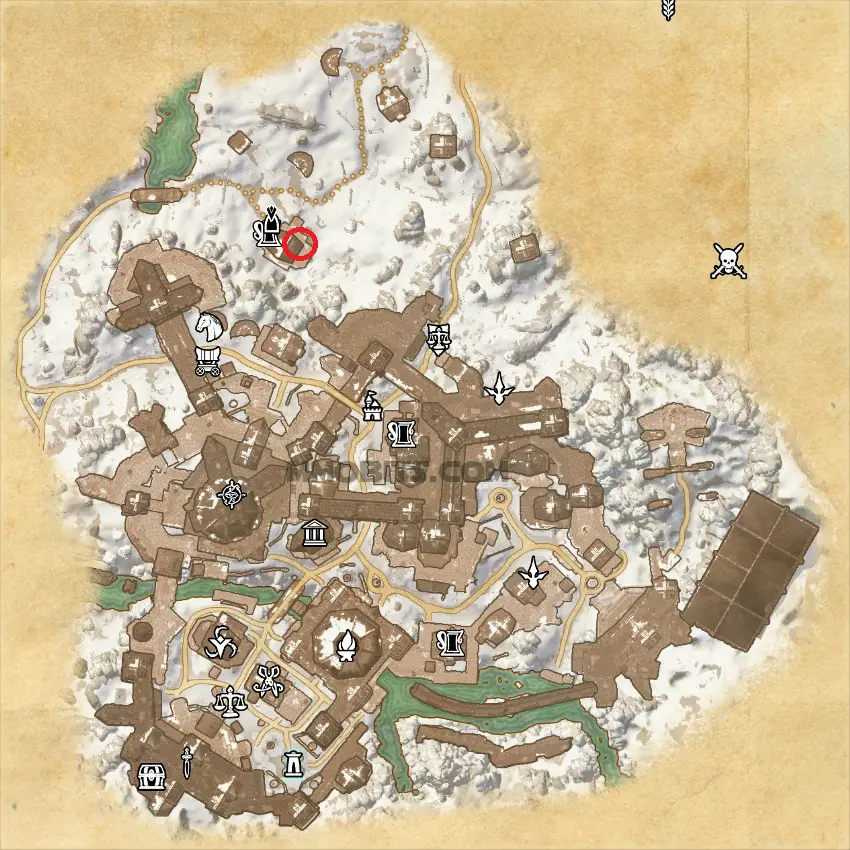 Elder Scrolls Online Wrothgar World Boss Dailies Location Orsinium Map