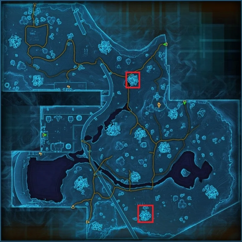 SWTOR Scholar of Dantooine Bliba Tree Locations