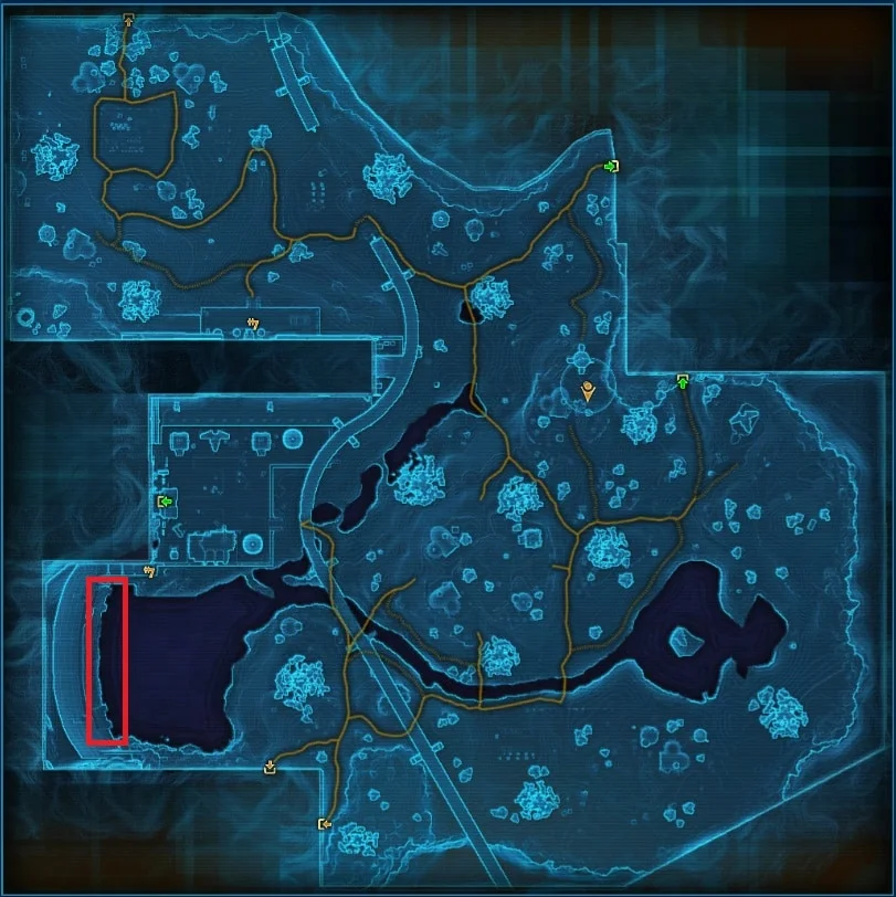 SWTOR Scholar of Dantooine Banir Regional Energy Complex Location