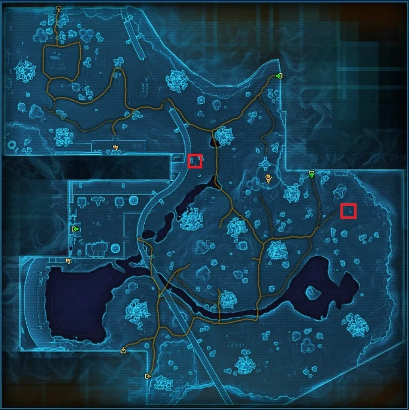 SWTOR Dantooine Achievements Charred Kath Shank Locations