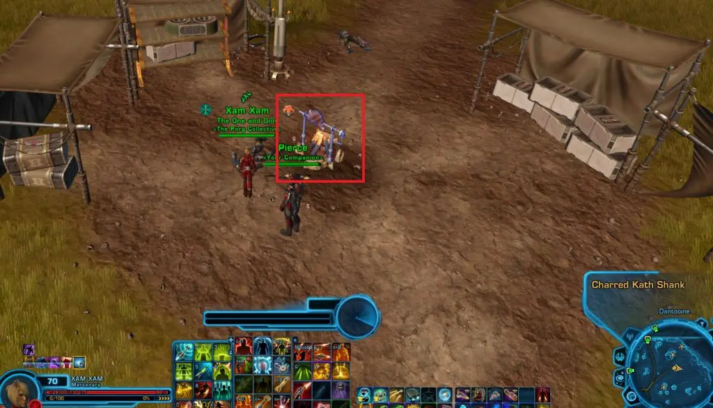 SWTOR Dantooine Achievements Charred Kath Shank