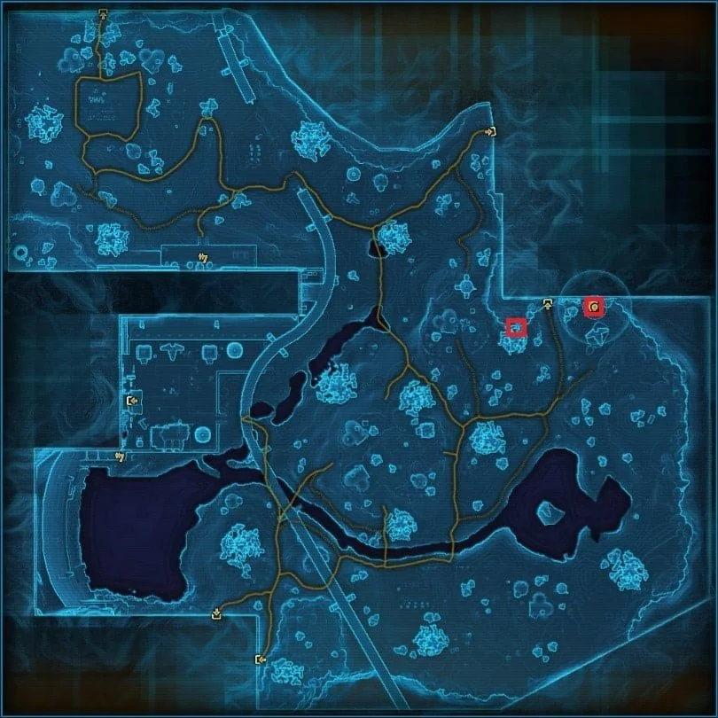 SWTOR Dantooine Achievements Fragile Glowshroom Locations