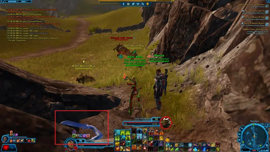 SWTOR Scholar of Dantooine Infinite Empire: Dantooine Location