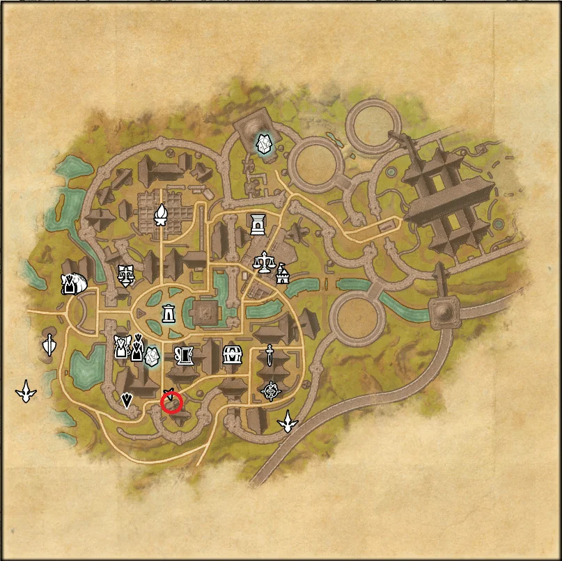 Elder Scrolls Online Northern Elsweyr Dailies Location Rimmen Map