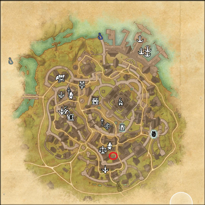 Elder Scrolls Online Southern Elsweyr Dailies Location Senchal Map