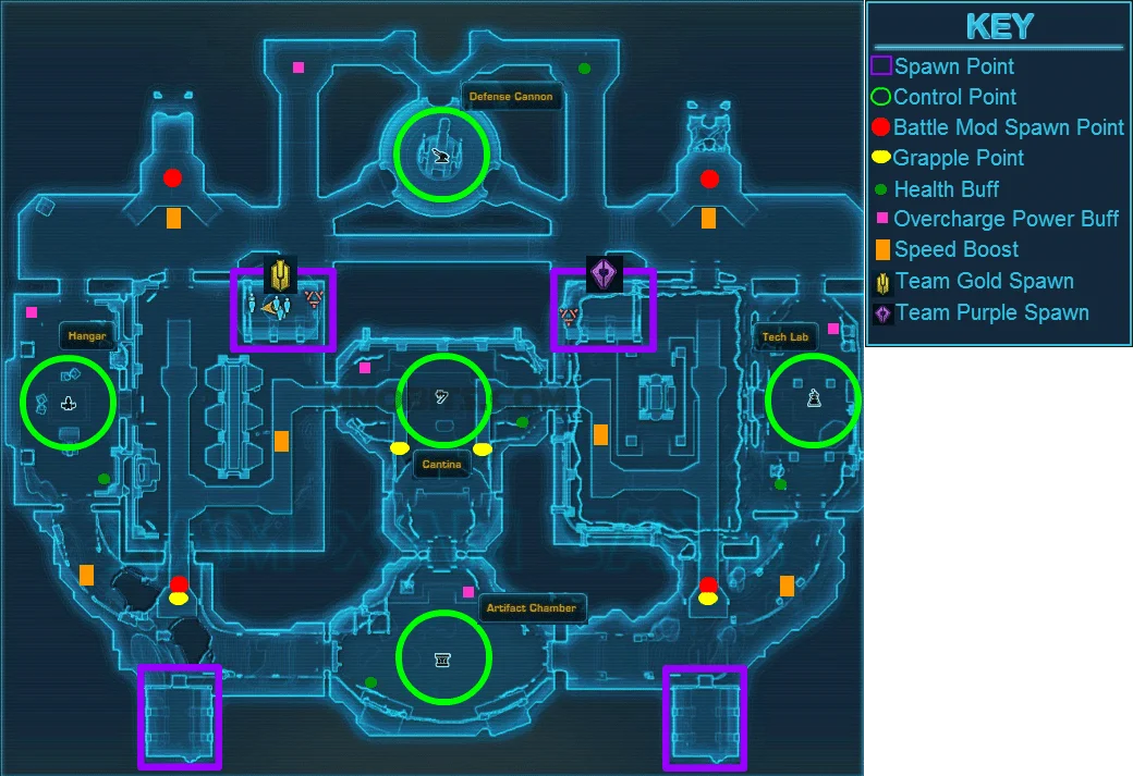 Odessen Proving Grounds Detailed Map