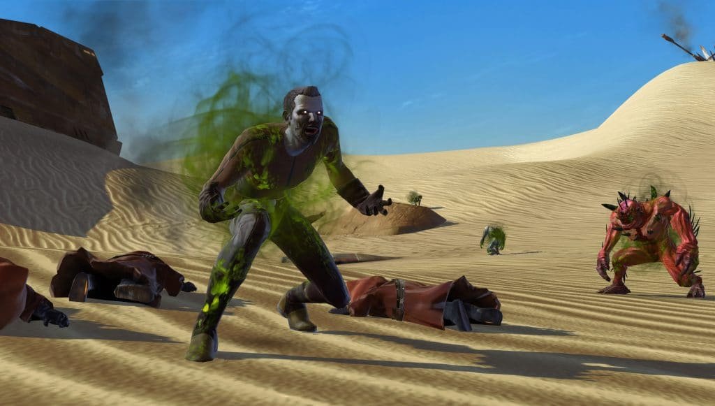 SWTOR In-Game Events Rakghoul Resurgenec Tatooine