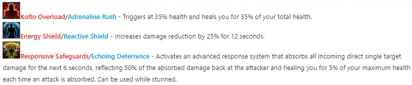 Mercenary/Commando PvP Healing Guide - Defensive Abilities