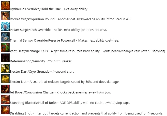 Mercenary/Commando PvP Healing Guide - Key PvP Abilities