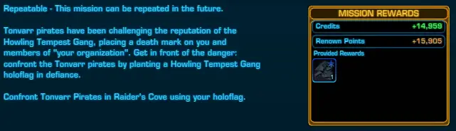 Rishi Dailies Guide Howling Tempest/Red Hull Retribution