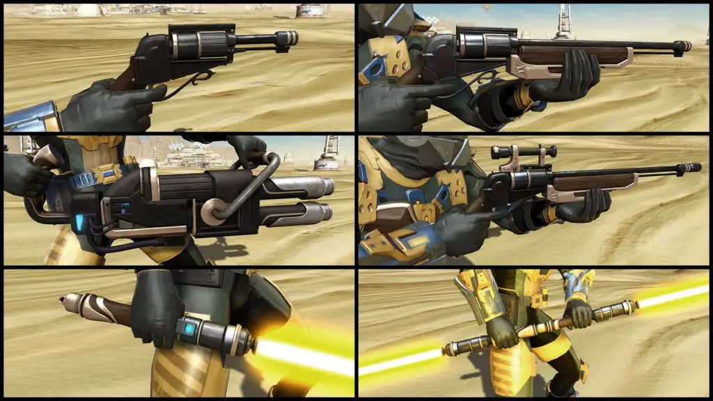 SWTOR Galactic Seasons Weapons