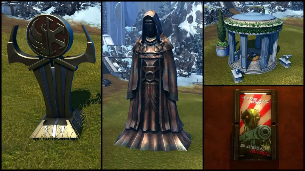 SWTOR Galactic Seasons Stronghold Decorations