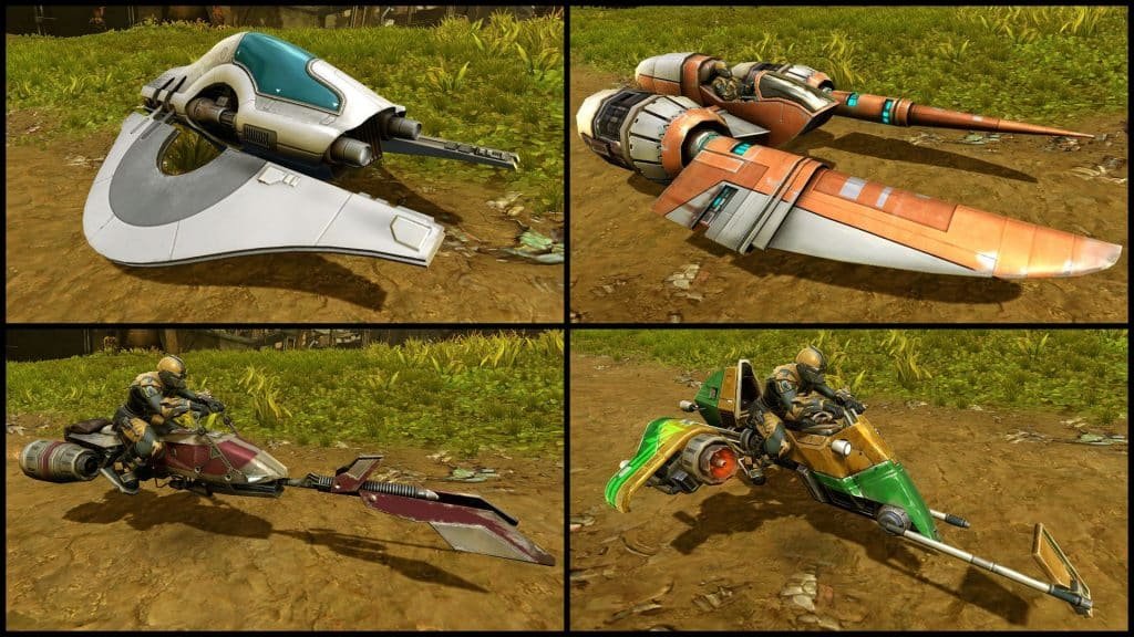 SWTOR Galactic Seasons Mounts
