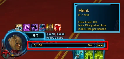 SWTOR Mercenry Heat Tooltip