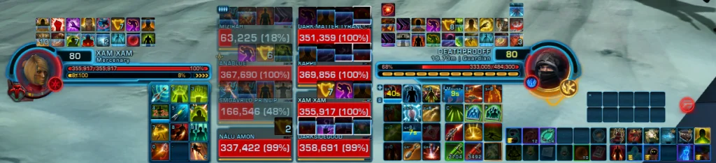 Xam Xam Mercenary Bodyguard PvP UI Setup