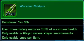 SWTOR Warzone Medpac