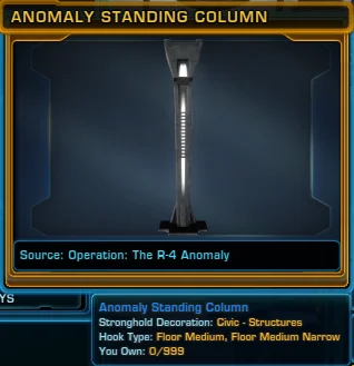 R-4 Anomaly Standing Column