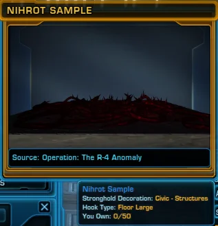 R-4 Anomaly Nihrot Sample