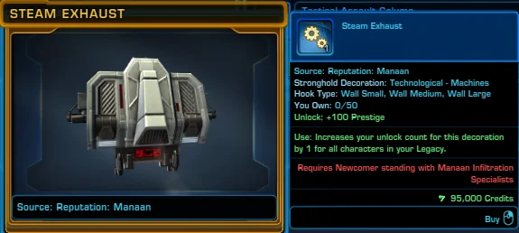 SWTOR Steam Exhaust