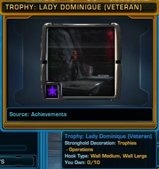 R-4 Anomaly Lady Dominique Trophy HM