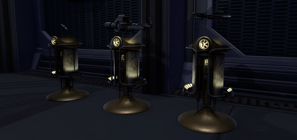 SWTOR Weapon Display Decorations