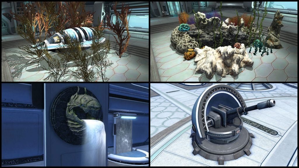 SWTOR Game Update 7.1 Manaan Reputation Vendor Decorations