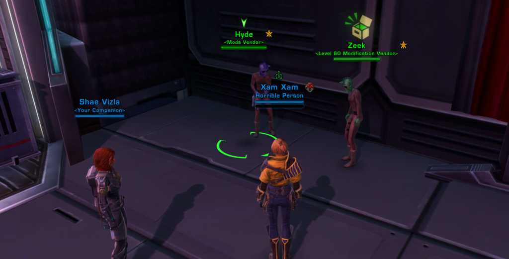 SWTOR Game Update 7.1 PTS - Item Modifications Mission and Vendor