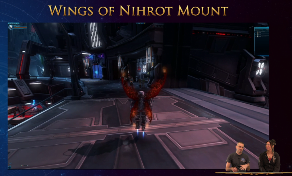 SWTOR Wings of Nihrot Mount
