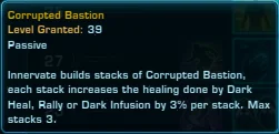 SWTOR Sorcerer Healing Ability Tree Passive
