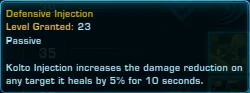 SWTOR Operative Healing Ability Tree Passive