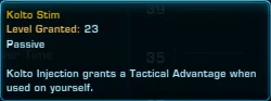 SWTOR Operative Healing Ability Tree Passive