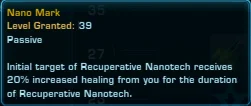 SWTOR Operative Healing Ability Tree Passive