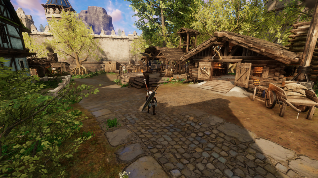 New World - Brimstone Sands Update - Monarch's Bluffs Crafting Area