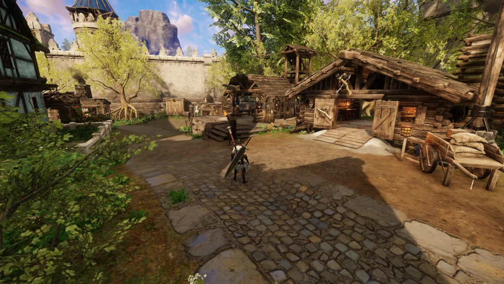 New World - Brimstone Sands Update - Monarch's Bluffs Crafting Area