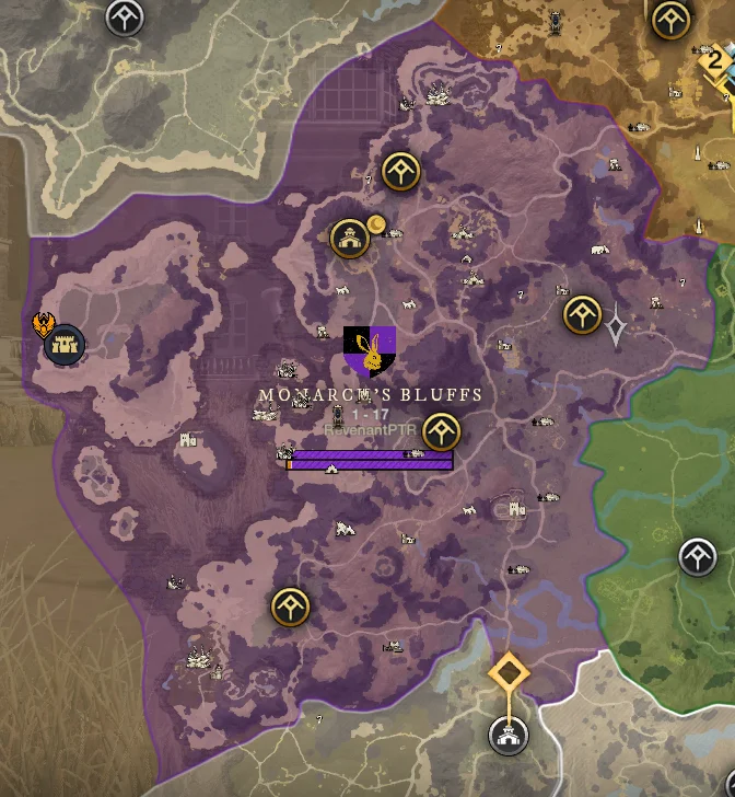 New World Monarch's Bluff's Map Brimstone Sands Update