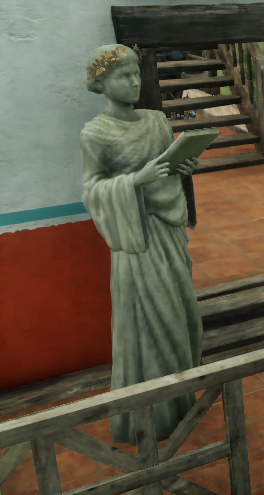 New World Brimstone Sands Housing Decoration Carved Statue of Vesta