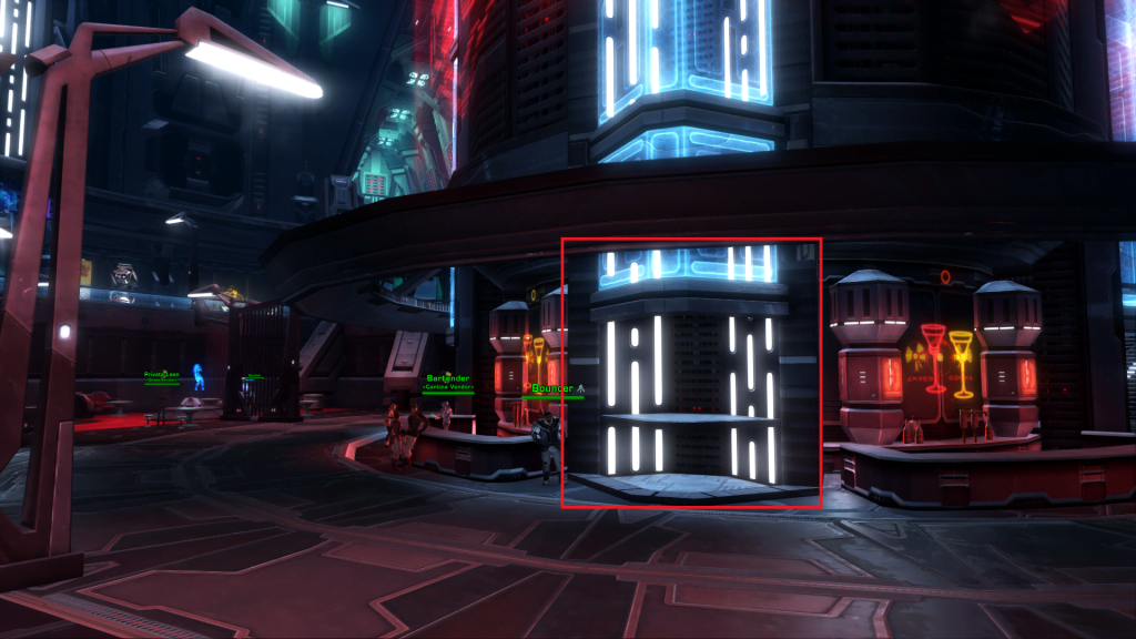 SWTOR VIP Area Lifts - Vaiken Spacedock (Imperial Fleet)