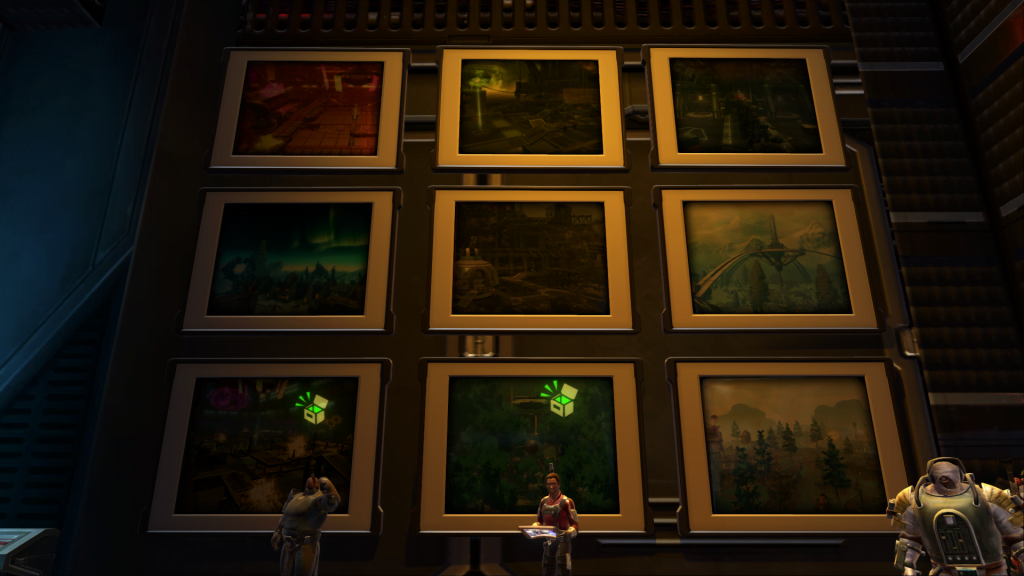 SWTOR Game Update 7.2 PvP Trophy Art Warzone Imperial Fleet