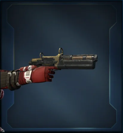 SWTOR Life Day Event Family of the First Seed Blaster Pistol