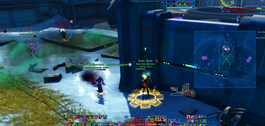 SWTOR PvP Healing LoS. Game Update 7.2.