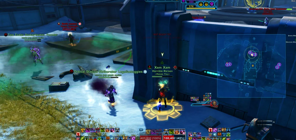 SWTOR PvP Healing LoS. Game Update 7.2.