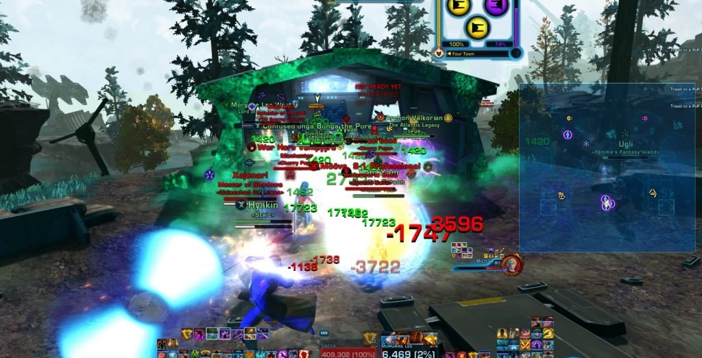 SWTOR Game Update 7.2 PvP Novare Coast Map