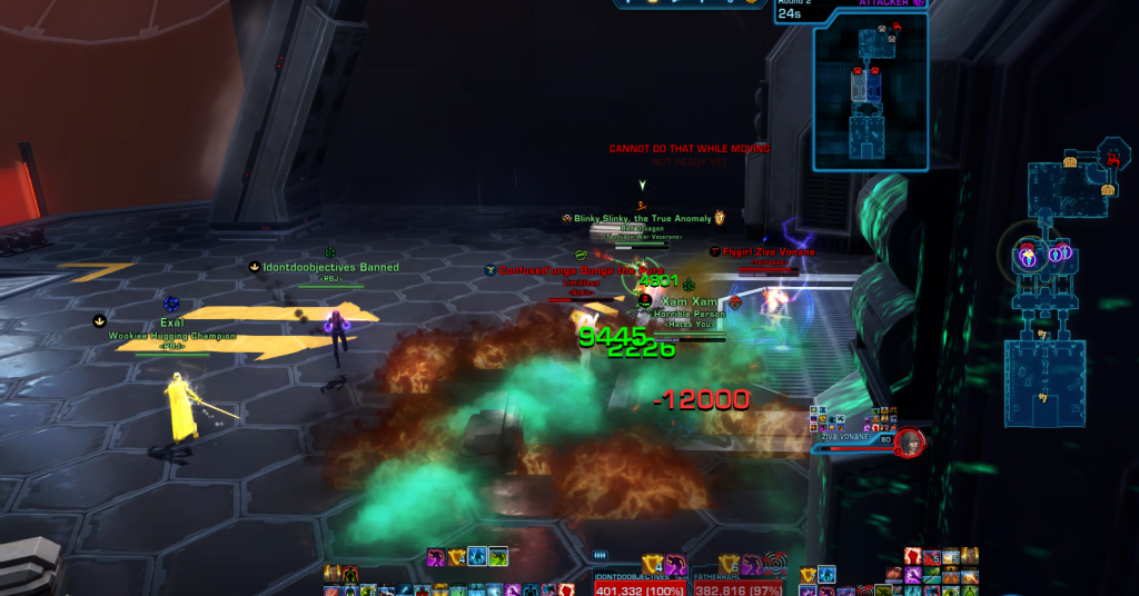 SWTOR Game Update 7.2 PvP Voidstar Map