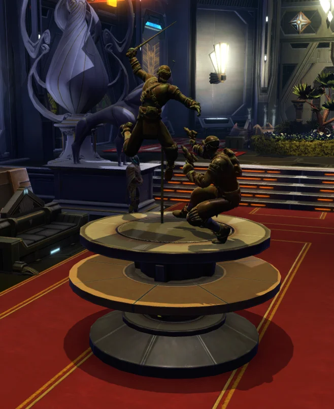 SWTOR PvP Season Reward Track Trophy: PvP Battler (Season 1)