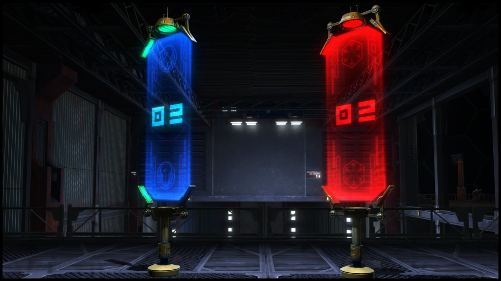 SWTOR PvP Season 2 PvP Season Blue Flag (Season 2) and PvP Season Red Flag (Season 2)
